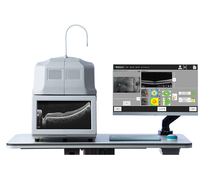 OCT-500 China Top Quality Ophthalmic OCT Optical Coherence Tomography with Built-in Computer