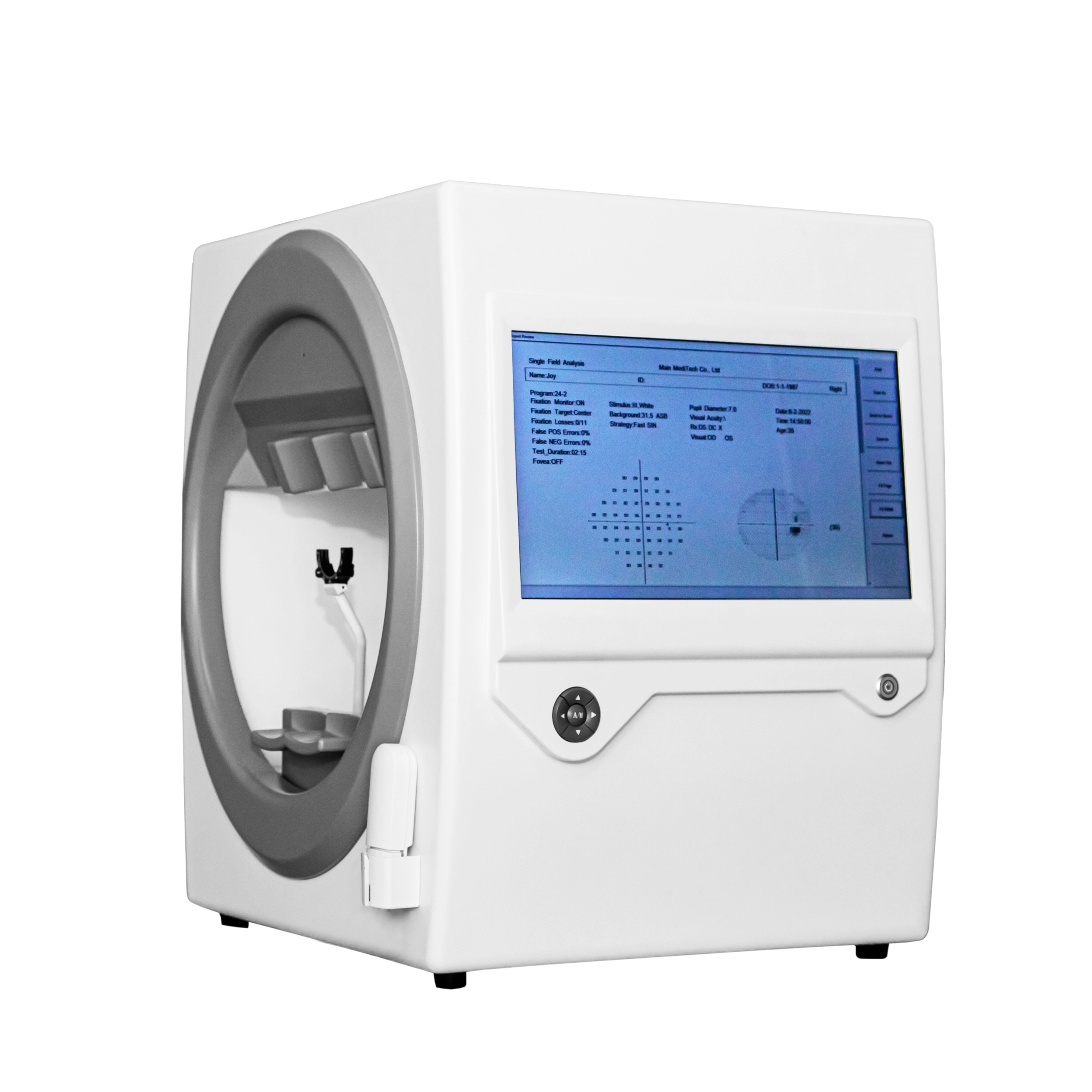 SVF-7000 Ophthalmology Eye Field Test Machine Automatic Visual Field Analyzer Projection Perimeter