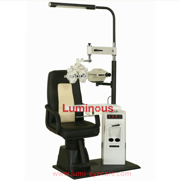 TR-500 Optometry Ophthalmic Chair Unit Ophthalmic Refraction Chair Unit Optical Combination Table Optometry Unit