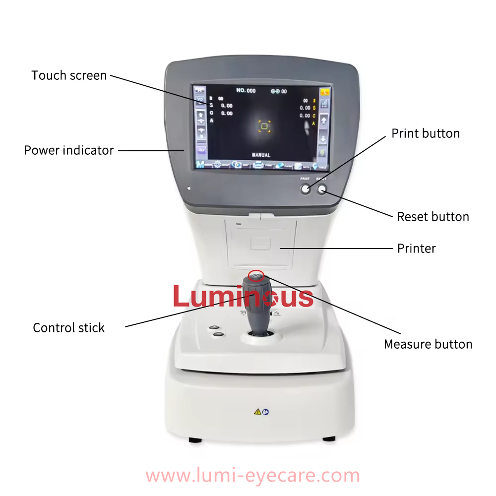 FA-6500K Professional Sphere Cylinder Refractive Errors Measurement Autorefractor Optometry Equipment