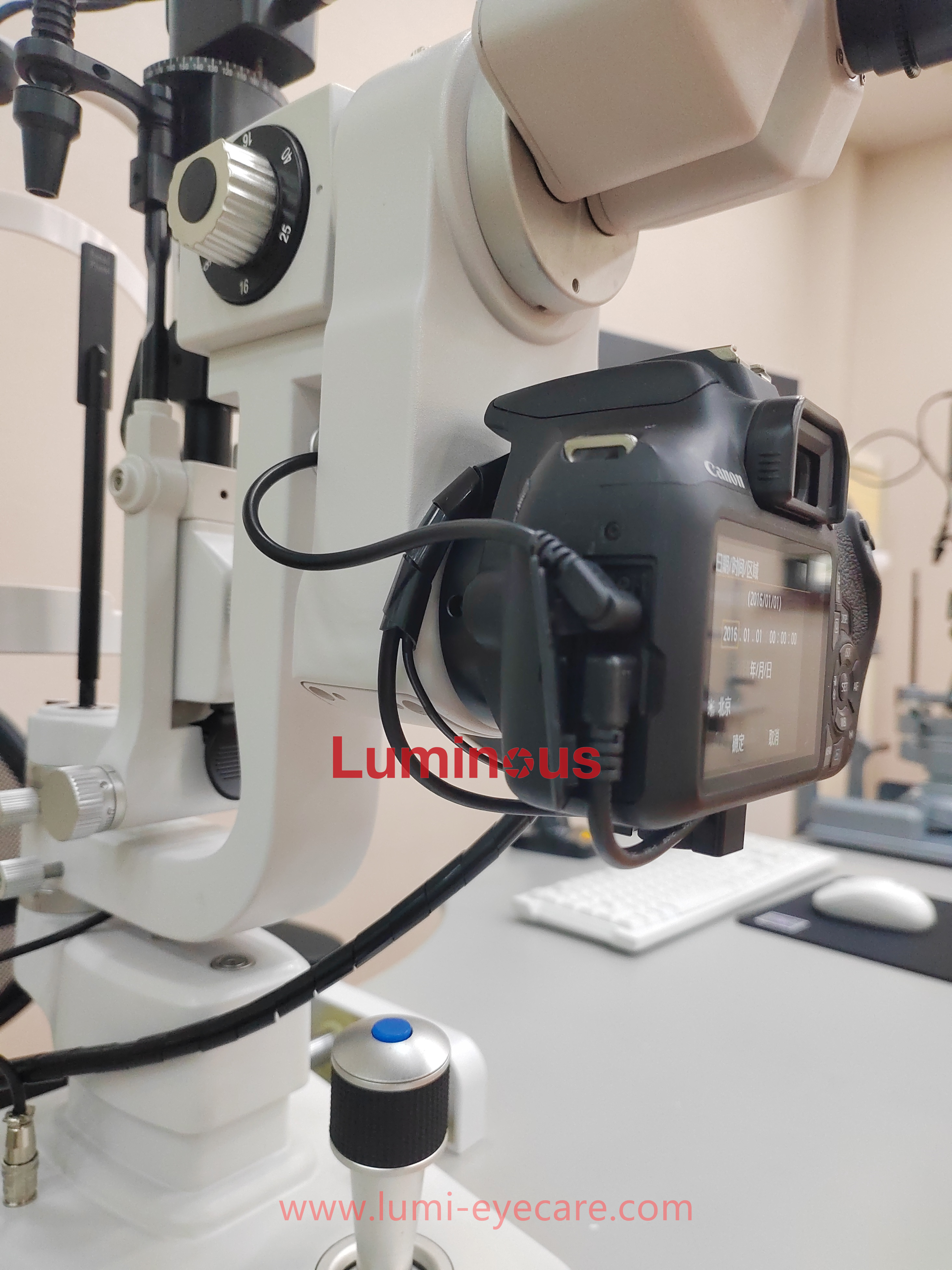 Digital Camera Slit Lamp All in one Slit Lamp Station-BL-88D high quality 5 step magnification with Camera, Table, Software and PC Ophthalmology Equipment