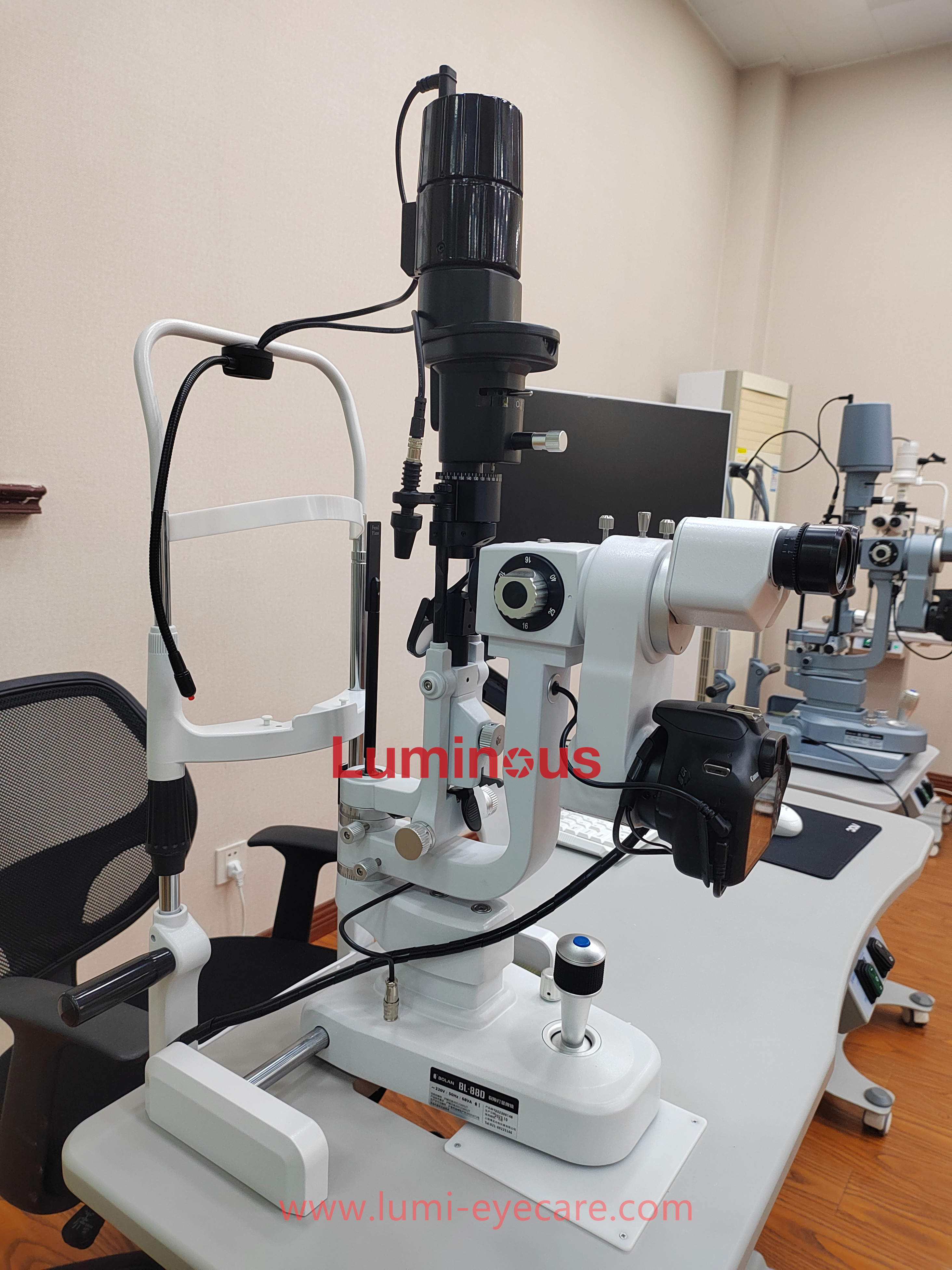 Digital Camera Slit Lamp All in one Slit Lamp Station-BL-88D high quality 5 step magnification with Camera, Table, Software and PC Ophthalmology Equipment