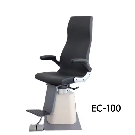 Reclinable EC-100 Ophthalmic Electric Chair 145 Degrees Recline Chair Tiltable Motorized Inclinable Chair Ophthalmic Unit Table