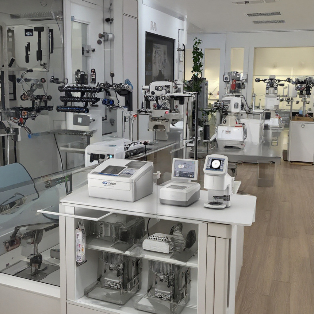 Automatic Lens Edger Patternless AutoLens Edging Machine With Scanner and Frame Tracer  EC-3200+CT-700+LT-800 Auto Lens Edger ( Lens Groover Function optional) 