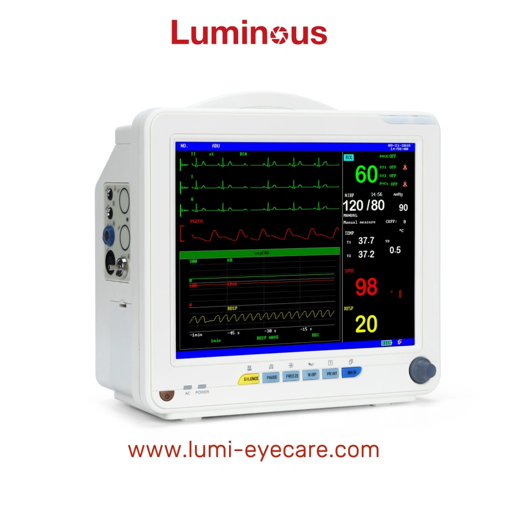 Hospital equipments medical patients monitor multiparameter vital signs ...