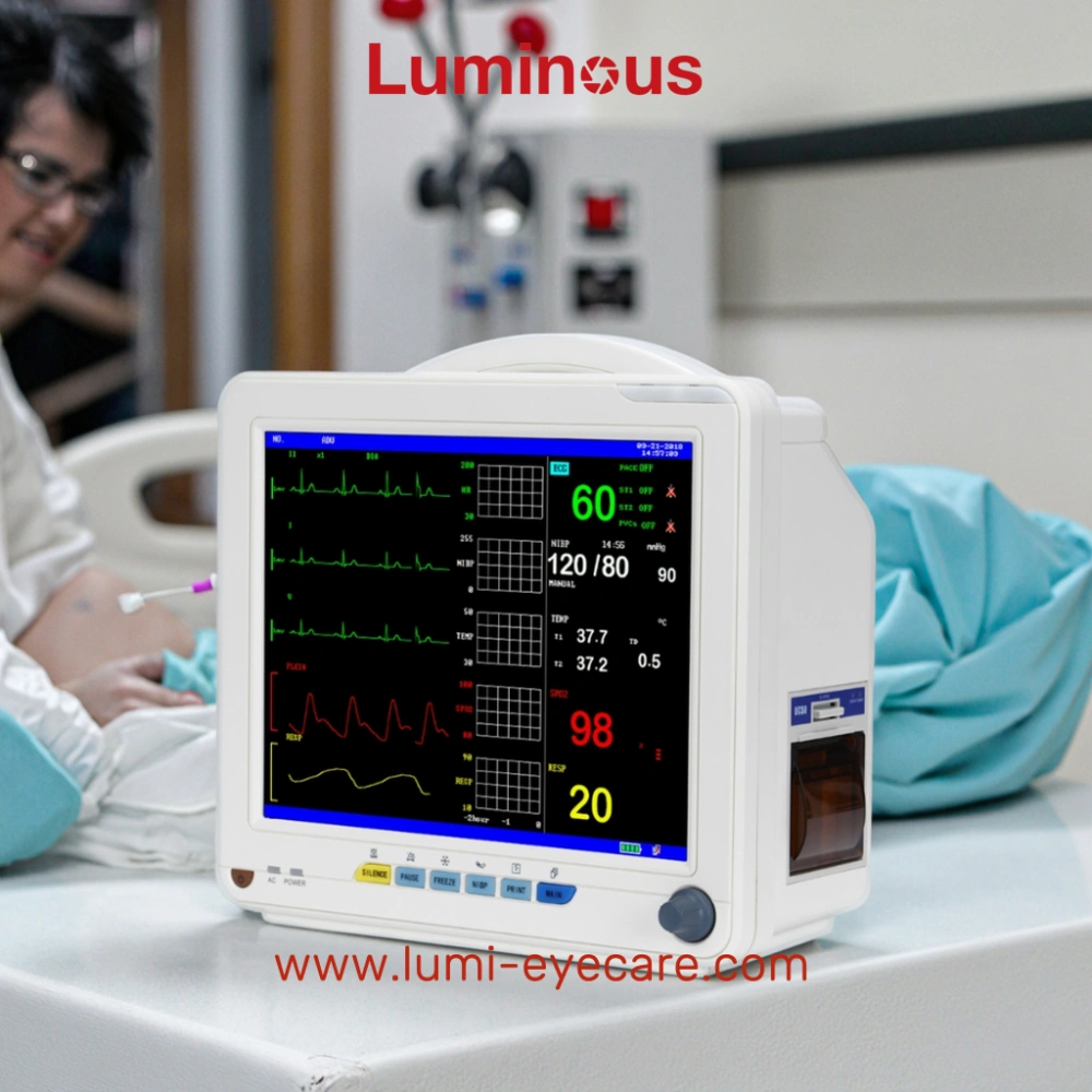 Hospital equipments medical patients monitor multiparameter vital signs ...