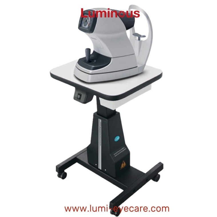 Motorized Table for Refractometer Lensmeter Slit Lamp Table WZ-3A Small Lift Table Ophthalmic Equipment Ophthmology Instrument-Black Color