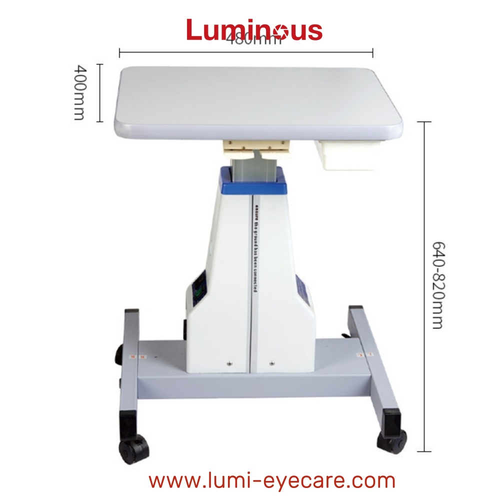 Motorized Table for Refractometer Lensmeter Slit Lamp Table WZ-3A Small Lift Table Ophthalmic Equipment Ophthmology Instrument