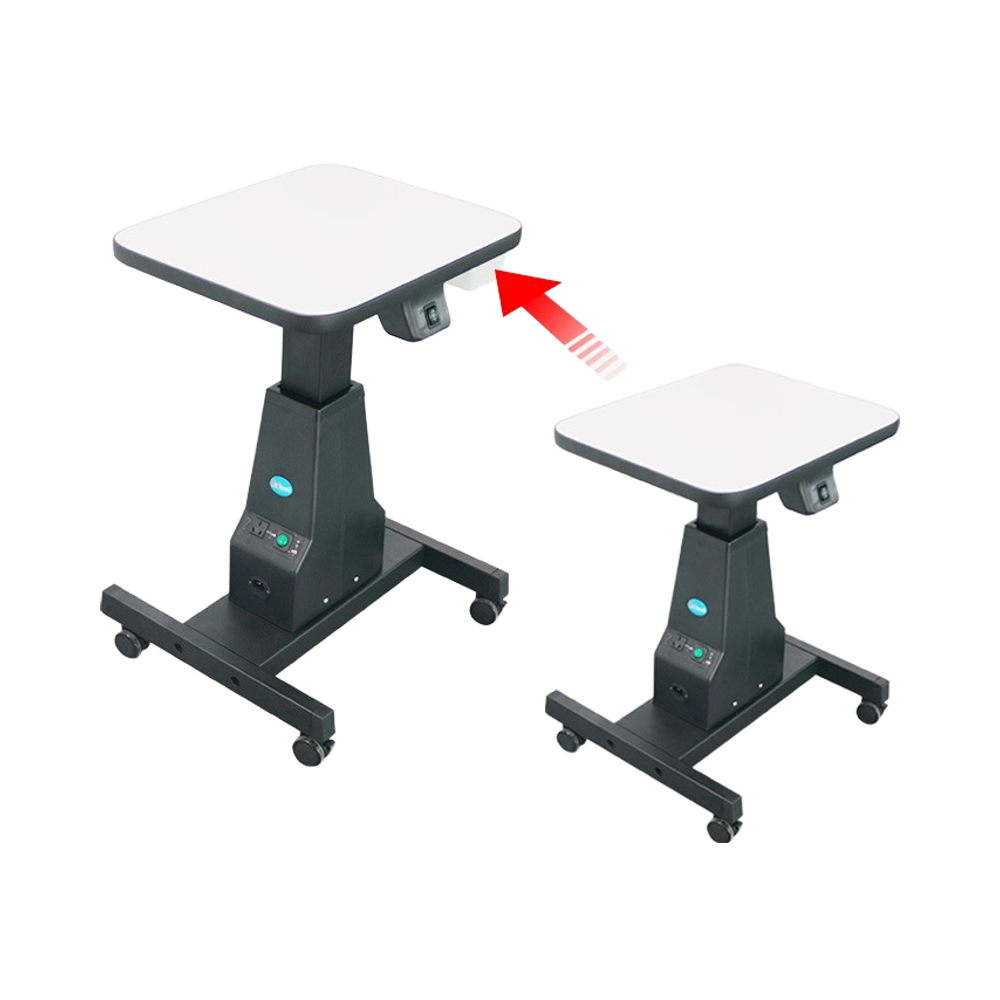Motorized Table for Refractometer Lensmeter Slit Lamp Table WZ-3A Small Lift Table Ophthalmic Equipment Ophthmology Instrument-Black Color