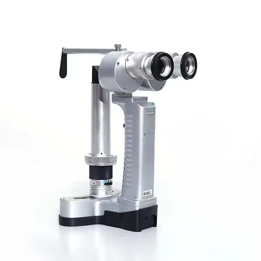 KJ5S1 Portable slit Lamp 2 Magnifications Slit Lamp Ophthalmology Equipment Eye Exam Handheld Slit Lamp microscope