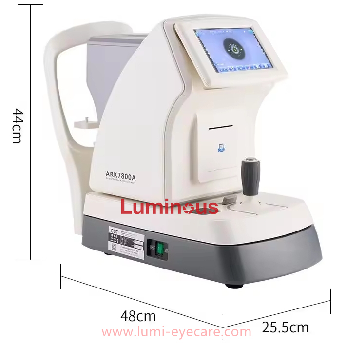 ARK7800L Auto Refractometer Keratometer Auto Ref Keratometer Refractor New Optical Big Screen Auto Tracking Motorized Chinrest