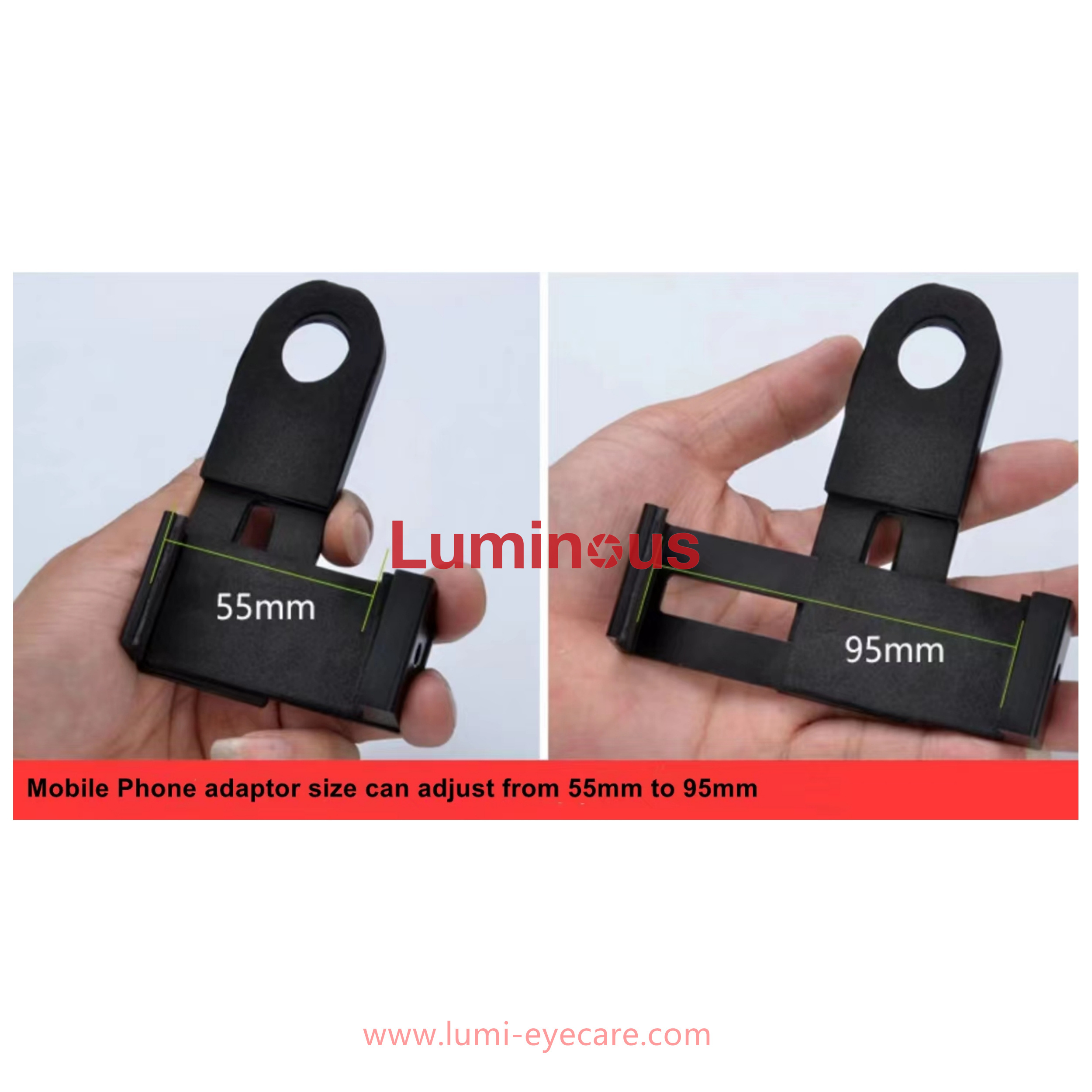 Digital Eyepiece Adapter for Slit lamp Telescope Adapter connect with Phone Connection Mobile Phone Adapter for Portable slit lamp