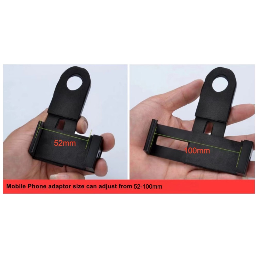 Universal Digital Eyepiece Adapter for Slit lamp Telescope Adapter connect with Phone Connection Mobile Phone Adapter for Portable slit lamp