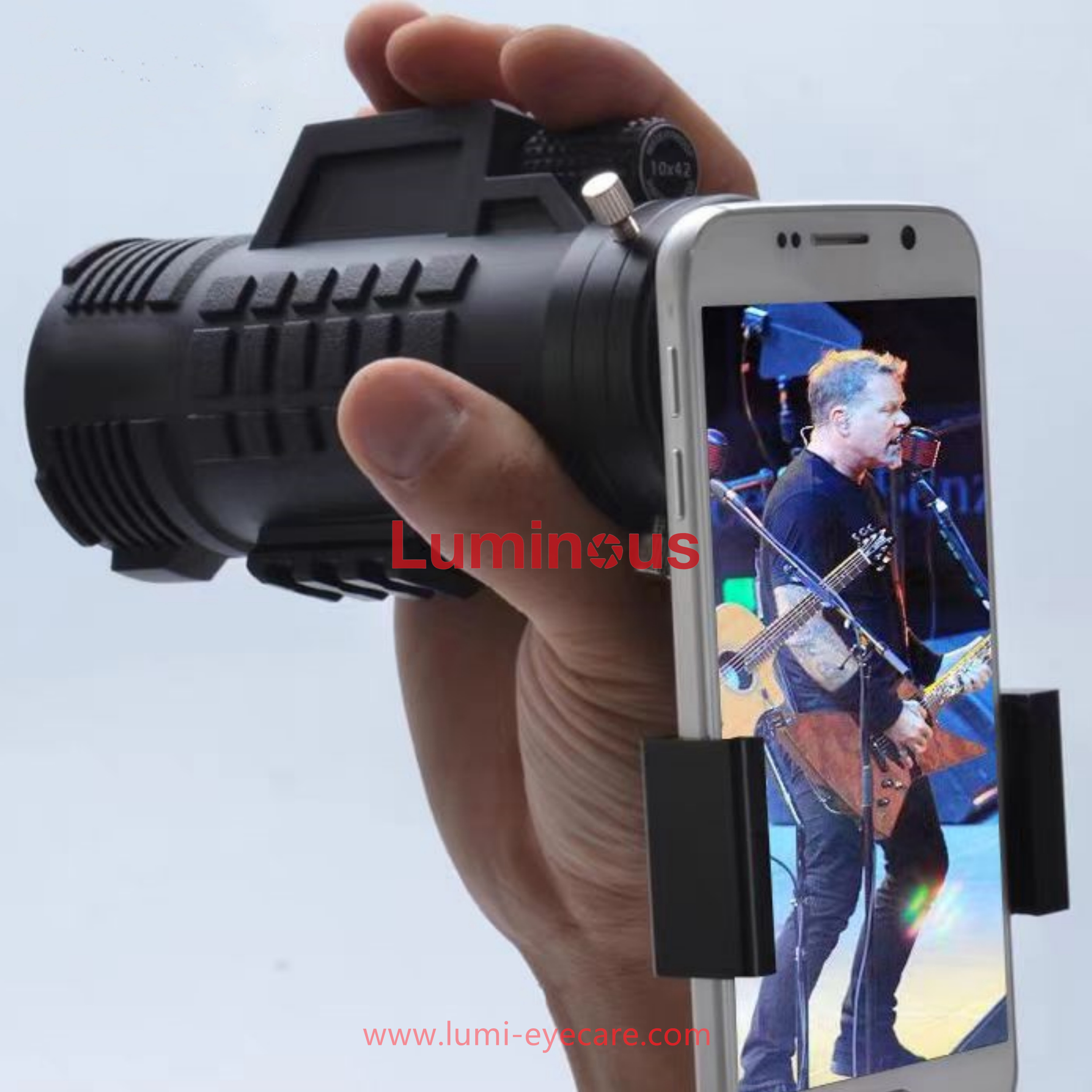 Digital Eyepiece Adapter for Slit lamp Telescope Adapter connect with Phone Connection Mobile Phone Adapter for Portable slit lamp