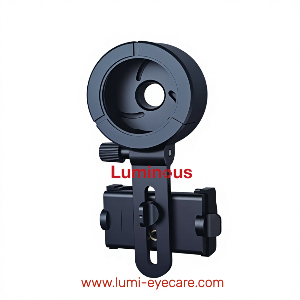 Universal Digital Eyepiece Adaptor for Slit lamp Telescope Adaptor connect with Phone Connection Mobile Phone Adapter for Portable slit lamp
