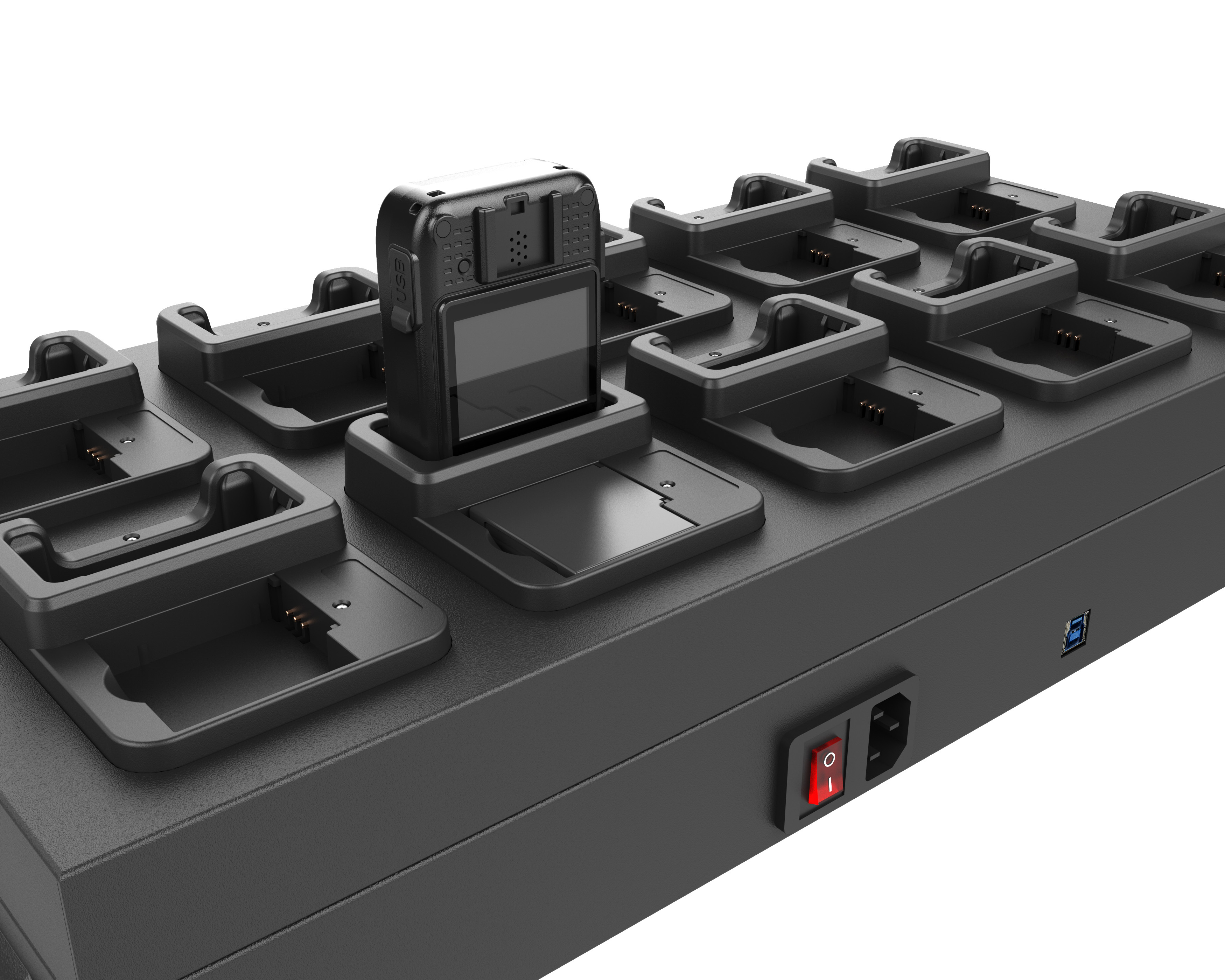 Specialized In Body Worn Camera&Evidence Management Software Manufacturer-Diamante,Body Worn Camera Docking Station DS29
