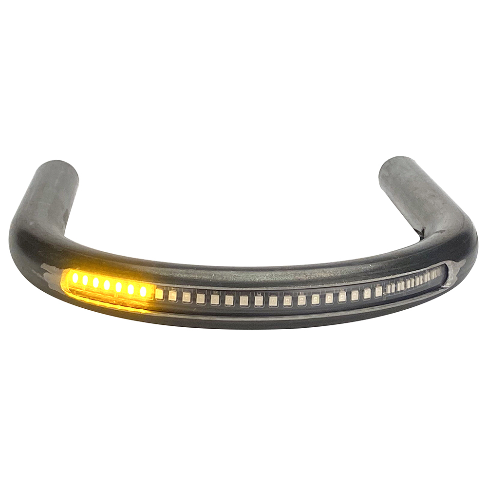 22mm 7/8" Cafe Racer Subframe Seat Hoop With Turn Signal Brake Light