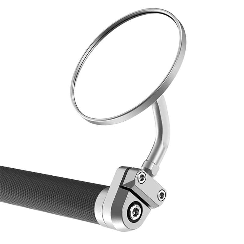 Adjustable Cafe Racer Handlebar End Side Mirror