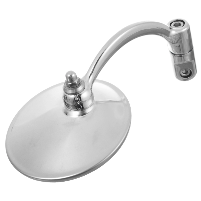 Chrome Motorcycle Bar End Mirror for Cafe Racer