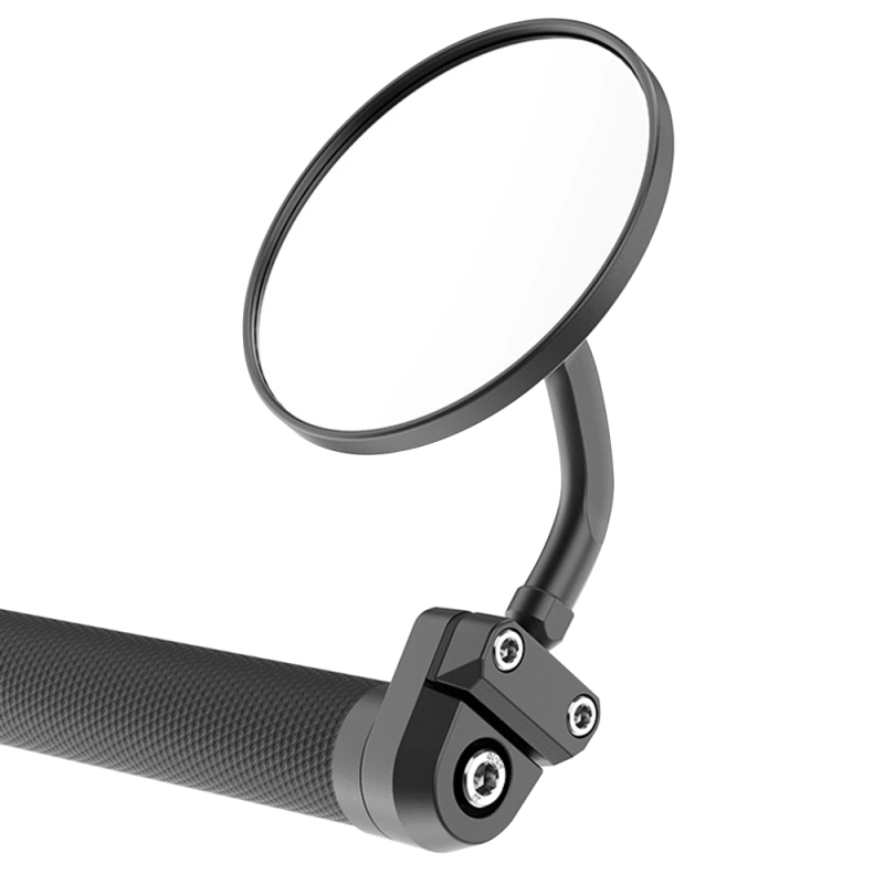 Adjustable Cafe Racer Handlebar End Side Mirror