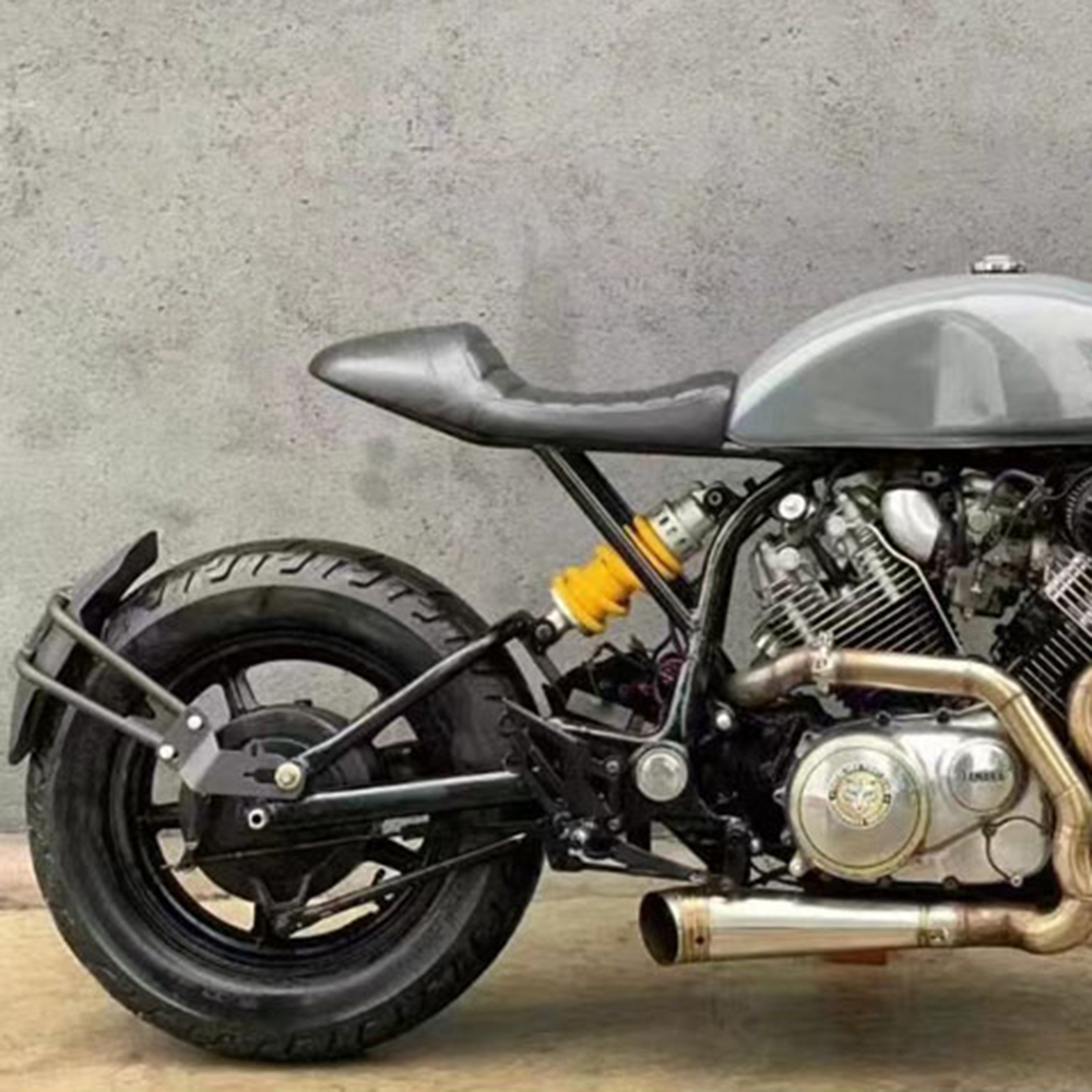Black Cafe Racer Saddle Seat Kit