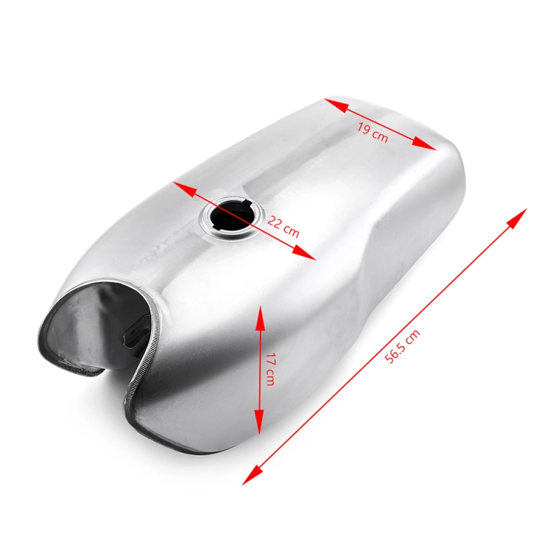 9L/2.4Gal Retro Cafe Racer Gas Tank