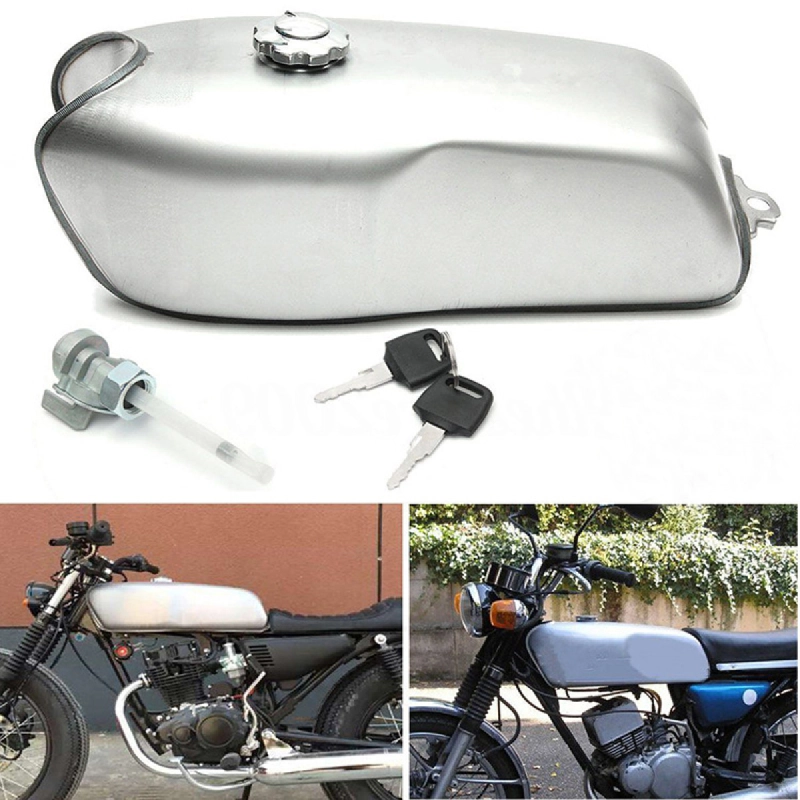 9L/2.4Gal Retro Cafe Racer Gas Tank