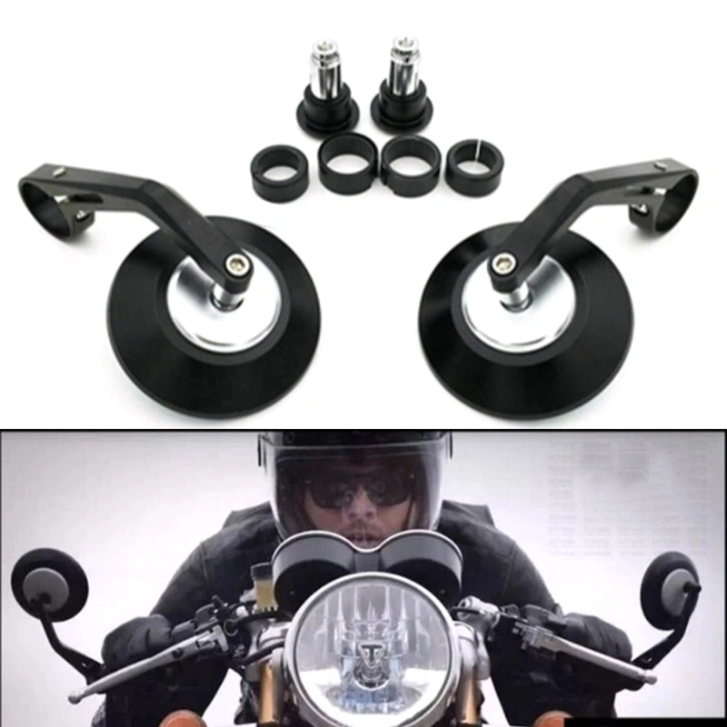 Antiglare Cafe Racer Bar End Mirror