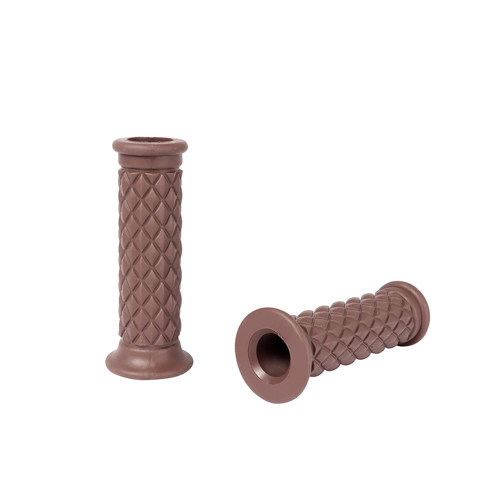 Retro Open End Cafe Racer Handle Bar Grips