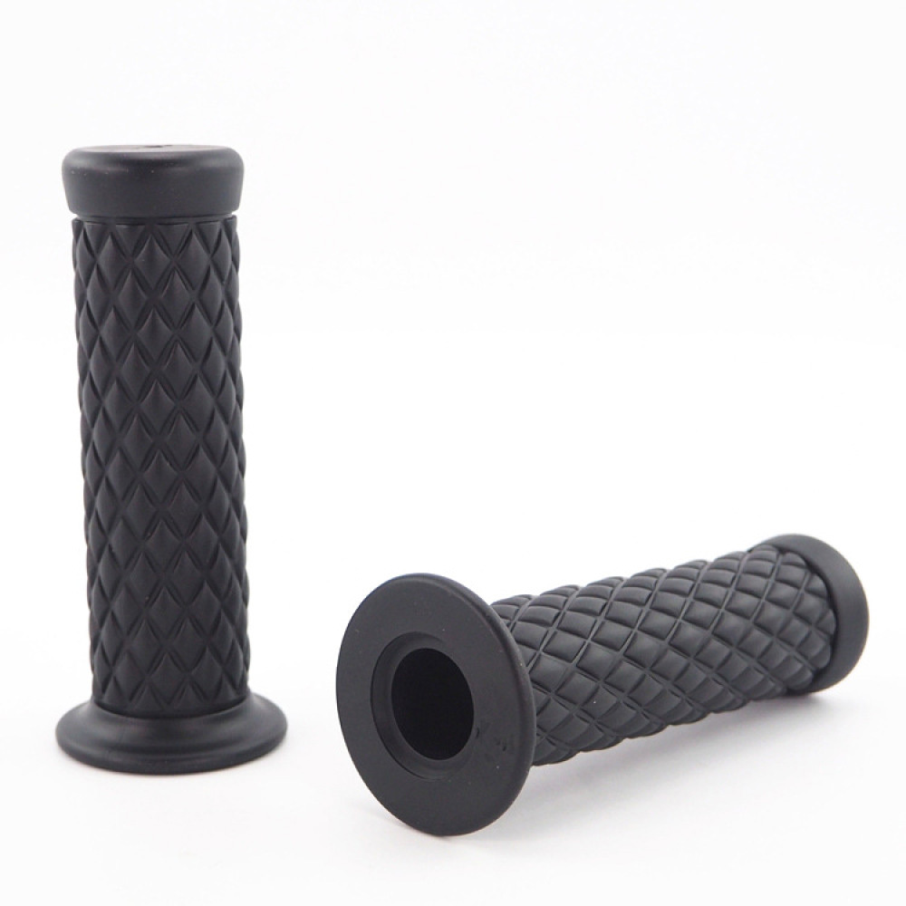 Retro Open End Cafe Racer Handle Bar Grips
