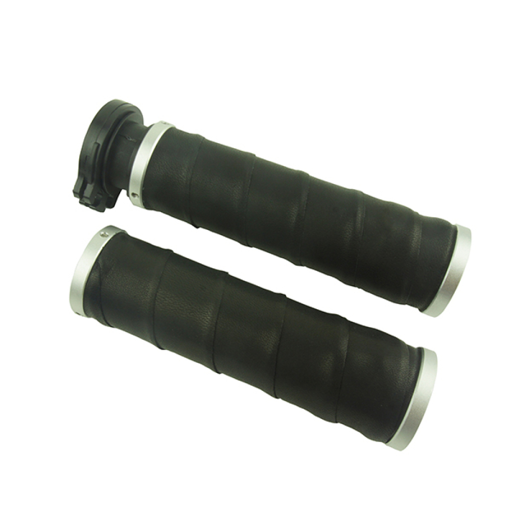 Genuine Leather Cafe Racer Handle Grip