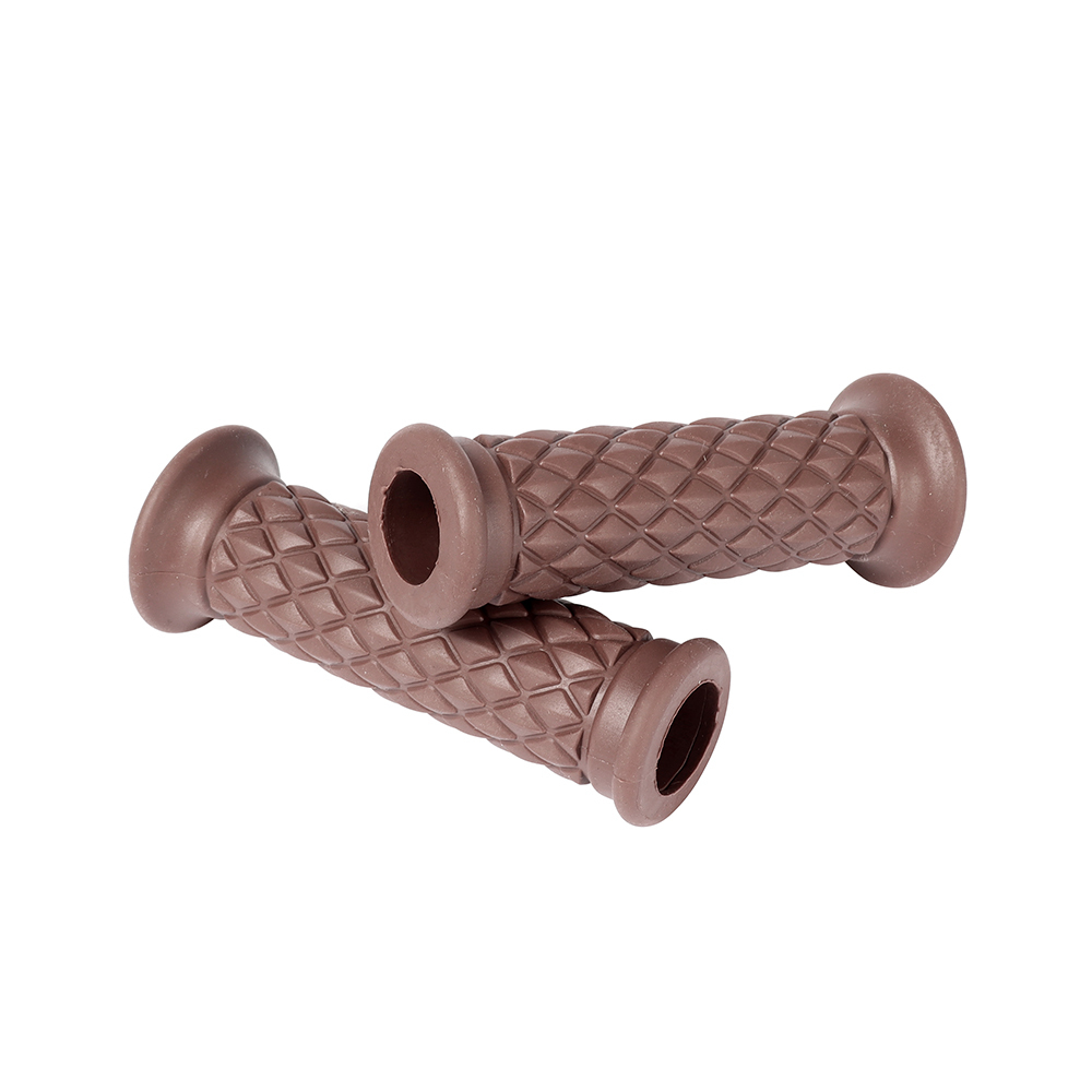 Retro Open End Cafe Racer Handle Bar Grips