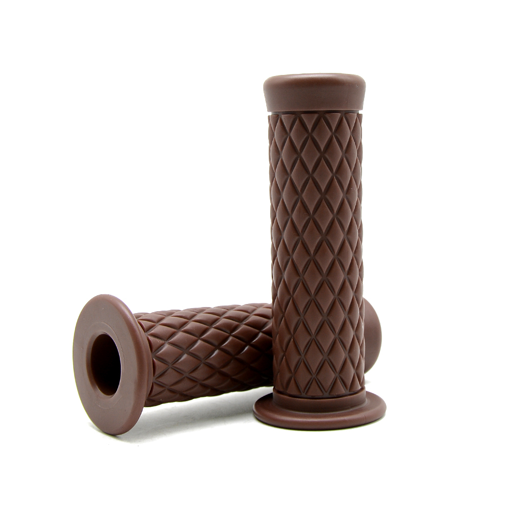 Retro Open End Cafe Racer Handle Bar Grips