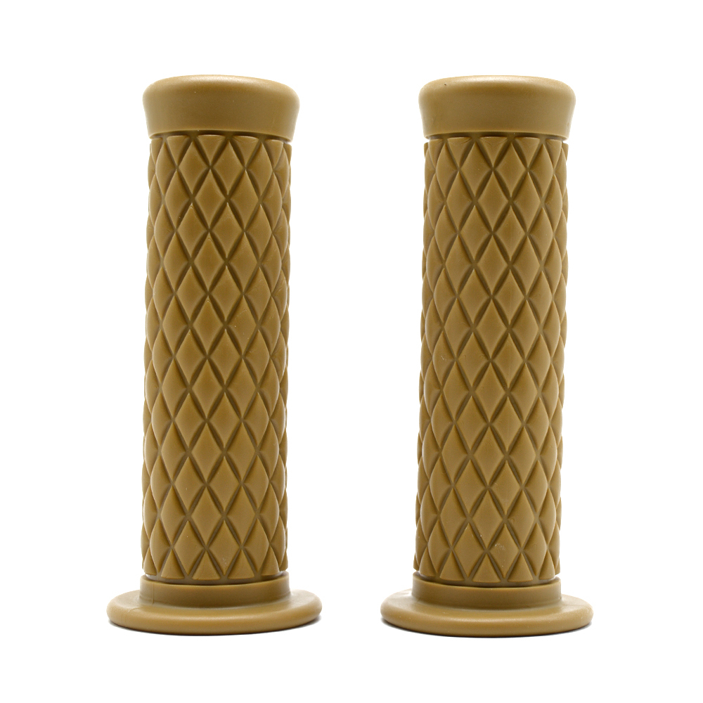 Retro Open End Cafe Racer Handle Bar Grips