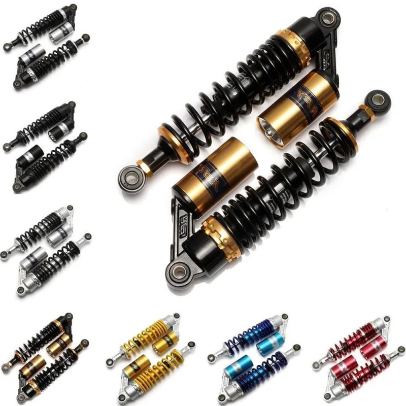 12.6" 320mm Motorcycle Air Shock Absorber Rear Suspension Cafe Racer