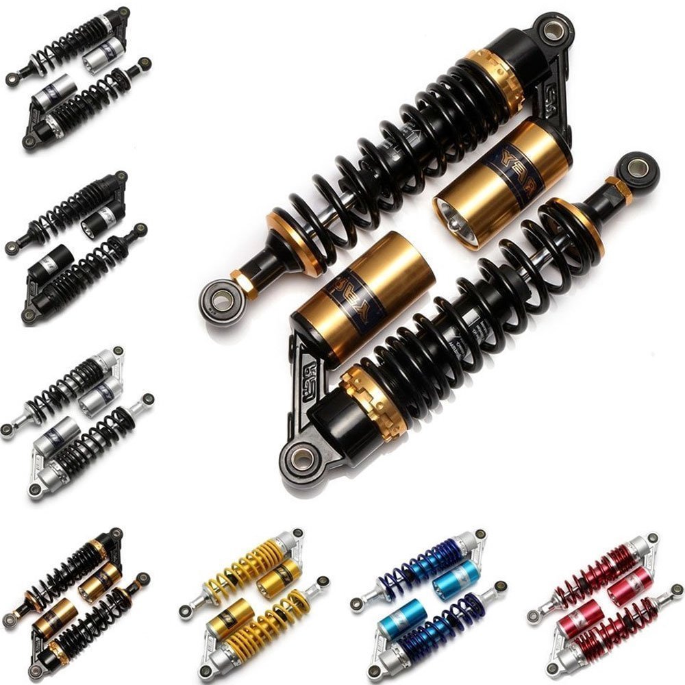 12.6" 320mm Motorcycle Air Shock Absorber Rear Suspension Cafe Racer