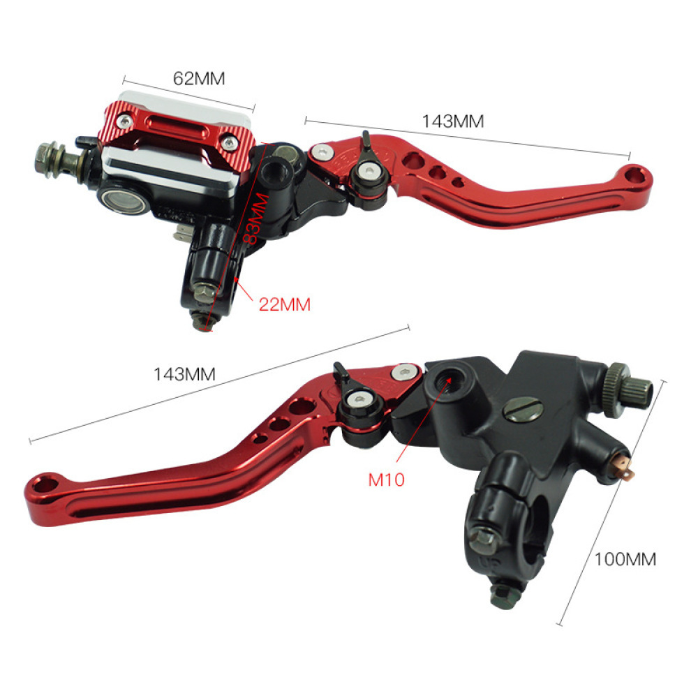 CNC Cafe Racer Hydraulic Clutch Brake Levers