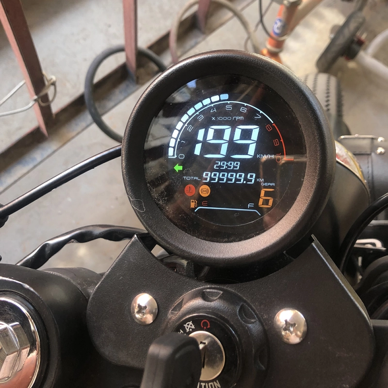 Digital LED Motorcycle Speedometer Odometer Gauges