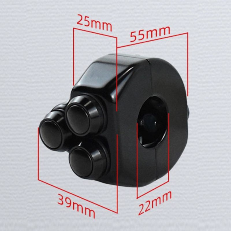 Cafe Racer Motorcycle Handlebar Switch (22mm 7/8 inch)