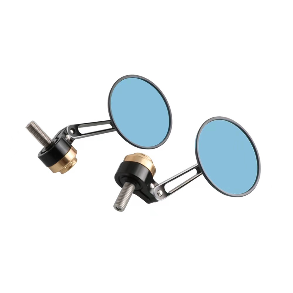 Universal Round Motorcycle Mirror 22mm 7/8 Handlebar