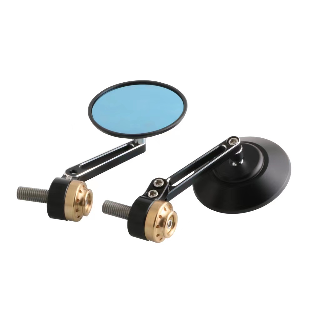 Universal Round Motorcycle Mirror 22mm 7/8 Handlebar