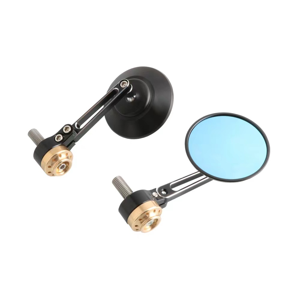 Universal Round Motorcycle Mirror 22mm 7/8 Handlebar
