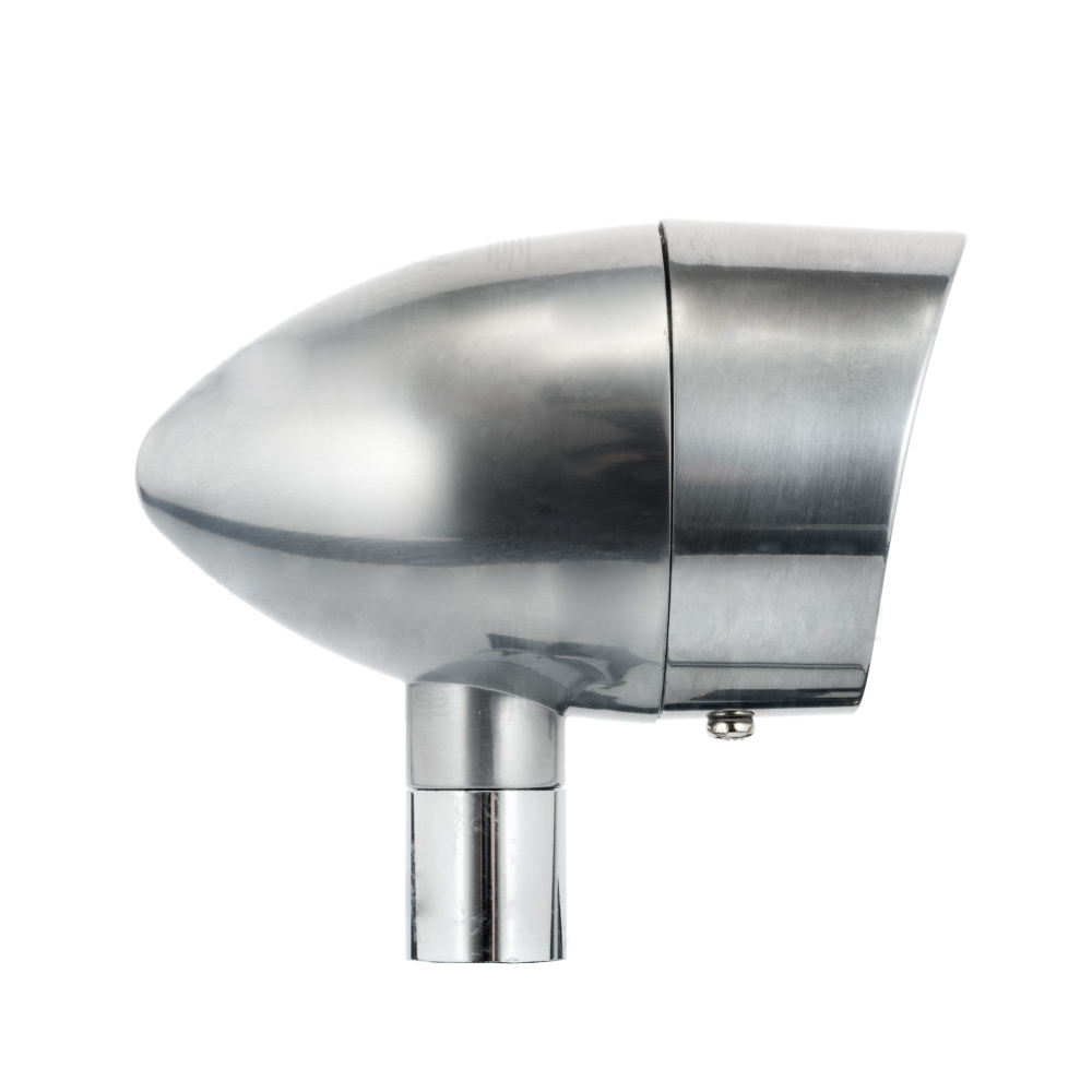 Silver Cafe Racer Bullet Turn Signals