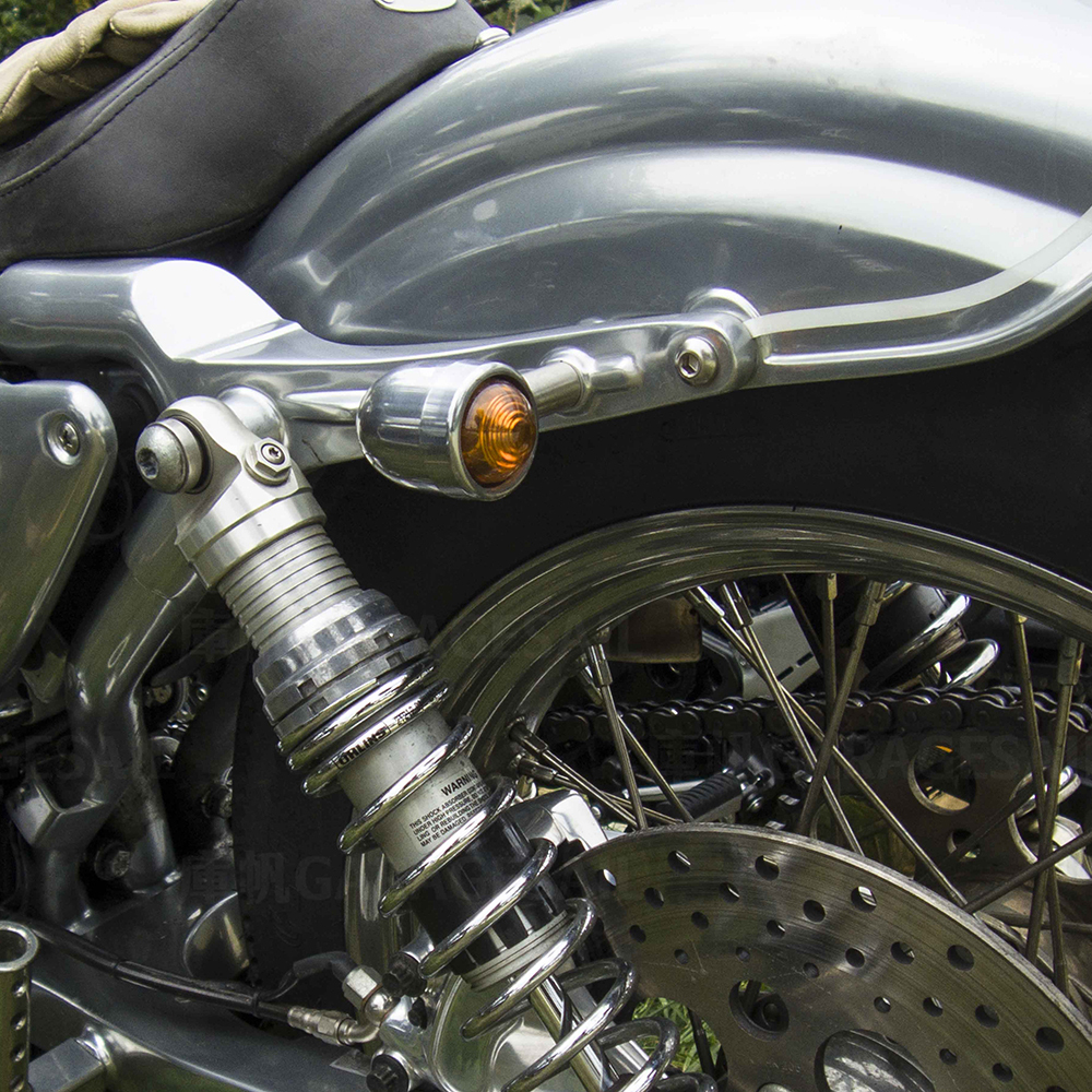 Custom Cafe Racer Turn Signal Lights