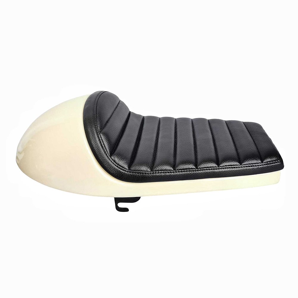 Unpainted Cafe Racer Motorcycle Seat with Cowl