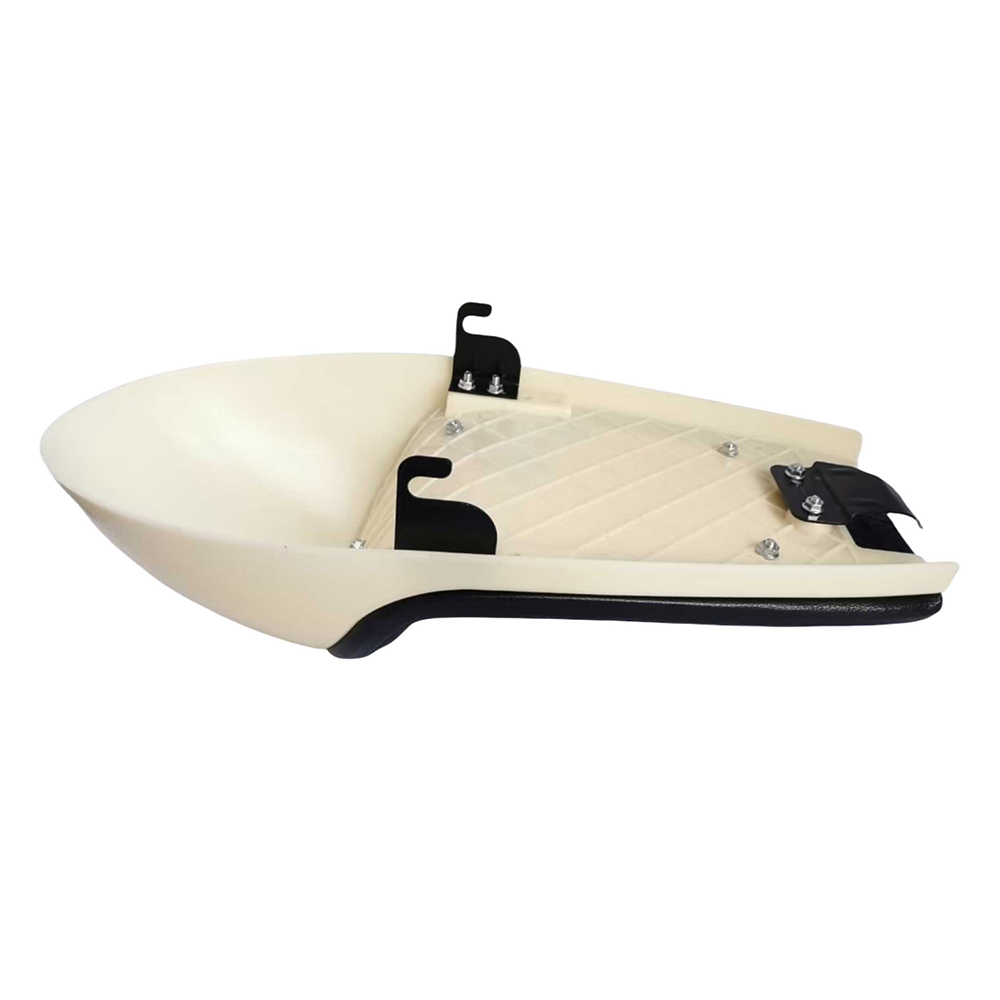 Unpainted Cafe Racer Motorcycle Seat with Cowl