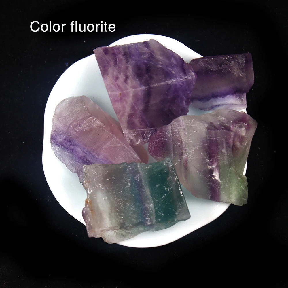 50g/bag Natural Irregular Crystal Quartz Rock Healing Ore Ornament Mineral Energy Stone for Garden fish tank decoration stone