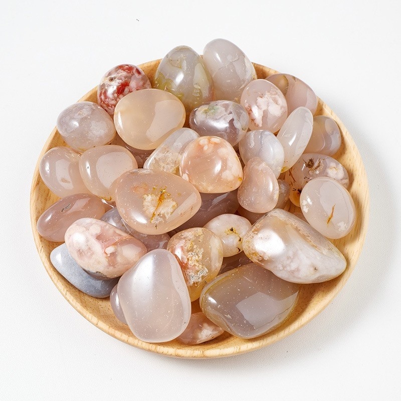 1PC 2-3CM Natural Crystal Quartz Amethyst Gravel Polished Healing Tumbled Gemstone Rolling Stone Specimen Reiki for Aquarium Decorate