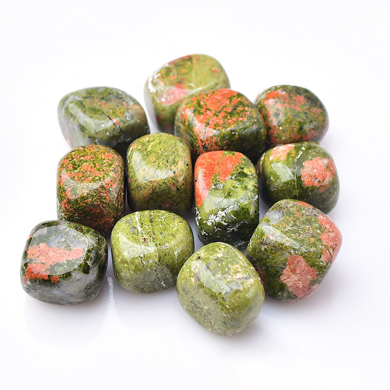 1PC 2-3CM Natural Crystal Quartz Amethyst Gravel Polished Healing Tumbled Gemstone Rolling Stone Specimen Reiki for Aquarium Decorate