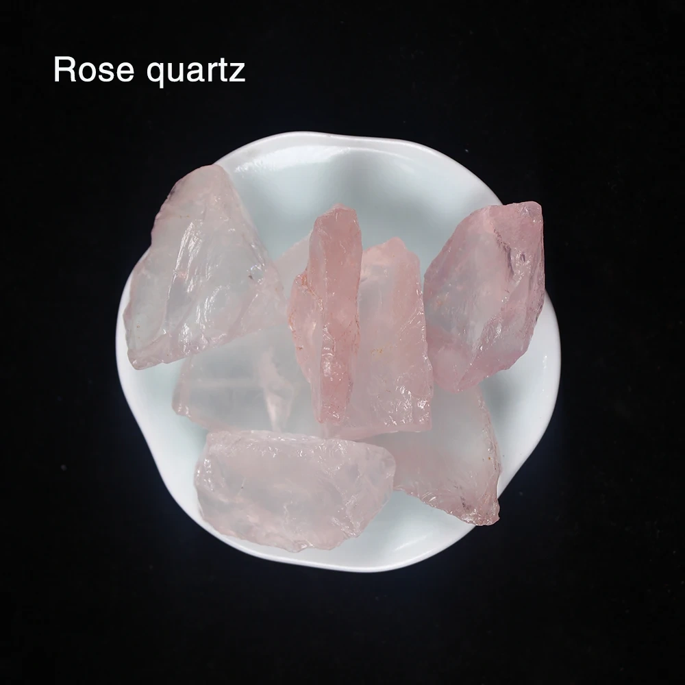 50g/bag Natural Irregular Crystal Quartz Rock Healing Ore Ornament Mineral Energy Stone for Garden fish tank decoration stone